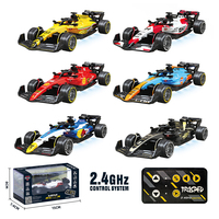 Voiture de course miniature RC à roues ouvertes MILI à l'échelle 1/64, double mode de contrôle à distance via application Bluetooth, avec éclairage, jouet de course pour enfants