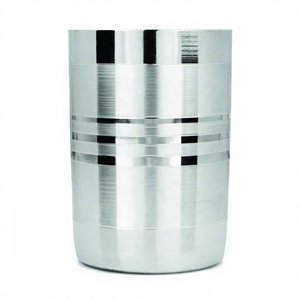 แก้วน้ำสแตนเลสผนังสองชั้นดีไซน์แบบพรีเมี่ยมดีไซน์แบบแหวน - Product Image 1