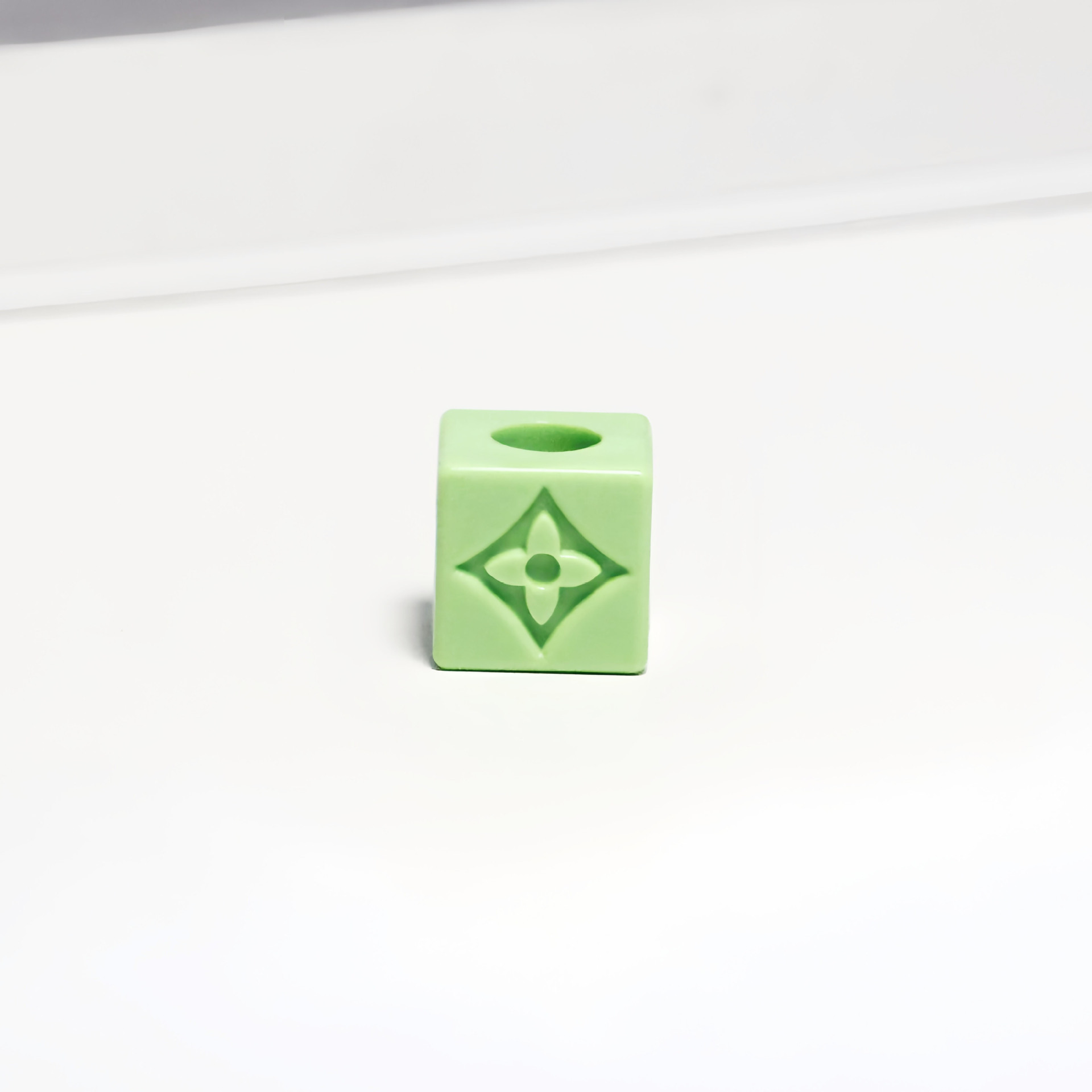 vert émeraude [perles carrées]