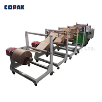 Machine de fabrication de papier froissé kraft ultra-durable pour garnissage de cartons, avec découpe automatique, pour fournisseurs premium