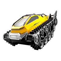 MILI Q183 Véhicule RC amphibie tout-terrain sur chenilles, puissant, étanche, télécommandé, type char blindé