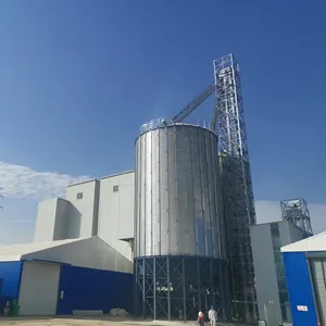 300 ton silo saklamak için mısır mısır unu buğday