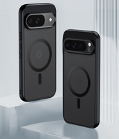 Coque de téléphone magnétique mate givrée pour Google Pixel 9 Pro XL Premium Mobile Cover