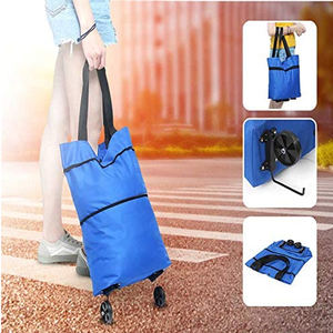 Carrito de Compras con Ruedas, Bolsa de Compras Portátil, Carrito Plegable con Ruedas, Bolsas de Carrito de Compras - Product Image 6