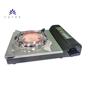 Lyroe produttore Direct quadrato portatile esterno piccolo bruciatore singolo fornello a Gas portatile - Product Image 1