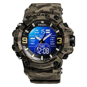 Montres numériques pour hommes SMAEL 8049MC, montre camouflage étanche, Relojes De Hombre, montre de sport - Product Image 4