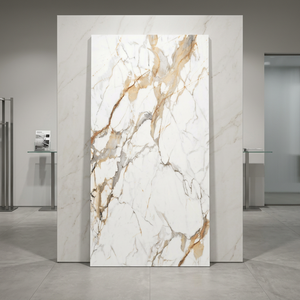 High Gloss Marble Calacatta Bonazo Polished Sintered Stone Porcelain Slabs 1600x3200mm Marble Finish - Product Image 5