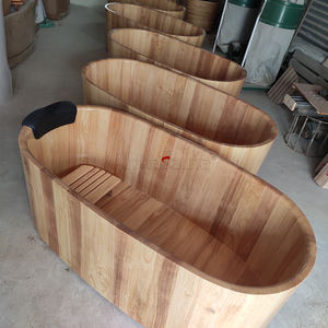 Bañeras de Hidromasaje y Spas de Madera Portátiles de Estilo Japonés para Exterior en Venta - Product Image 3