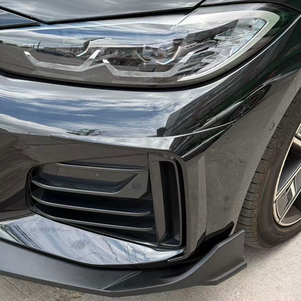 VTEN Style Glossy Black Front Bumper Side Spoiler Fit for BMW 4 Series ...