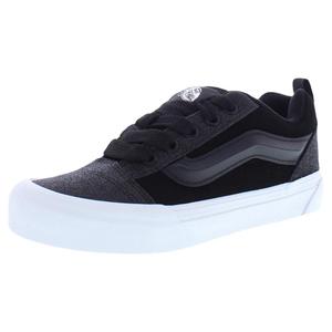Zapatillas Vans Knu Skool Suede Ps para niño, color negro deslumbrante, para skateboarding - Product Image 1