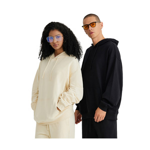 Nouveau Hoodie Homme 2026 en Tissu Molleton Bouclette 550 g/m² Pur Coton de Haute Qualité, Texturé et Imprimé, Coupe Oversize - Product Image 4