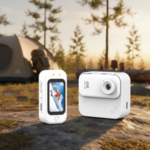 Mini caméra d'action magnétique mains libres 4K WiFi, format pouce, pour la course, le cyclisme et l'<span class=keywords><strong>escalade</strong></span> - Product Image 1