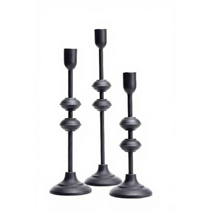 Candelabro de Metal Hecho a Mano de Primera Calidad Unicorn Handicrafts, Decoración de Mesa Moderna y Lujosa para el Hogar, 6 Colores UV - Product Image 1
