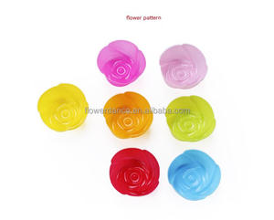 Paquete <span class=keywords><strong>de</strong></span> 10 <span class=keywords><strong>Moldes</strong></span> <span class=keywords><strong>de</strong></span> Silicona para Cupcakes <span class=keywords><strong>y</strong></span> Muffins, Redondos <span class=keywords><strong>y</strong></span> Coloridos, <span class=keywords><strong>de</strong></span> 7 cm, para Hornear - Product Image 4