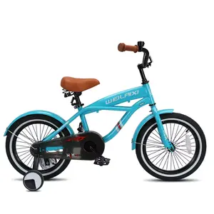Hebei Company export Children bicycle 18 inch wheel\/China wholesale kids bicycle supplier\/boy blue city kids bike