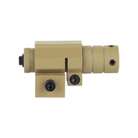 Collimateur de visée laser point rouge JG5 couleur Tan réglable 11MM/20M