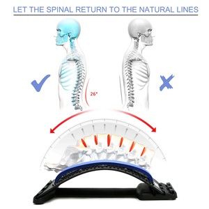 Étireur lombaire avec points d'acupression magnétiques, dispositif d'étirement lombaire multi-niveaux <span class=keywords><strong>pour</strong></span> <span class=keywords><strong>soulager</strong></span> les douleurs dorsales - Product Image 6