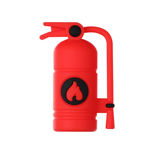3D Cartoon Bulk Fire Extinguisher Silicone Focal <strong>Beads</strong> for Beaded Pen <strong>Keychain</strong> Rings Necklace Making - Product Image 5