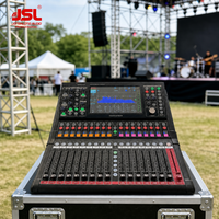 Console de mixage numérique Dante PM-20 Pro Audio, extensible jusqu'à 52 entrées pour les spectacles sur scène, le théâtre et les performances en direct