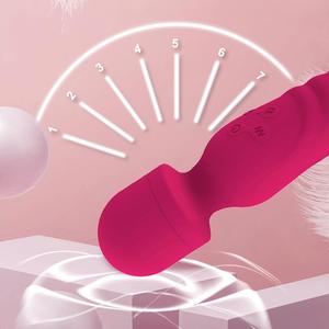 Vibratore bacchetta clitorideo stimolatore con funzione di riscaldamento per clitoride, G-spot stimolazione bacchetta massaggiatore impermeabile per adulti giocattoli sessuali - Product Image 2