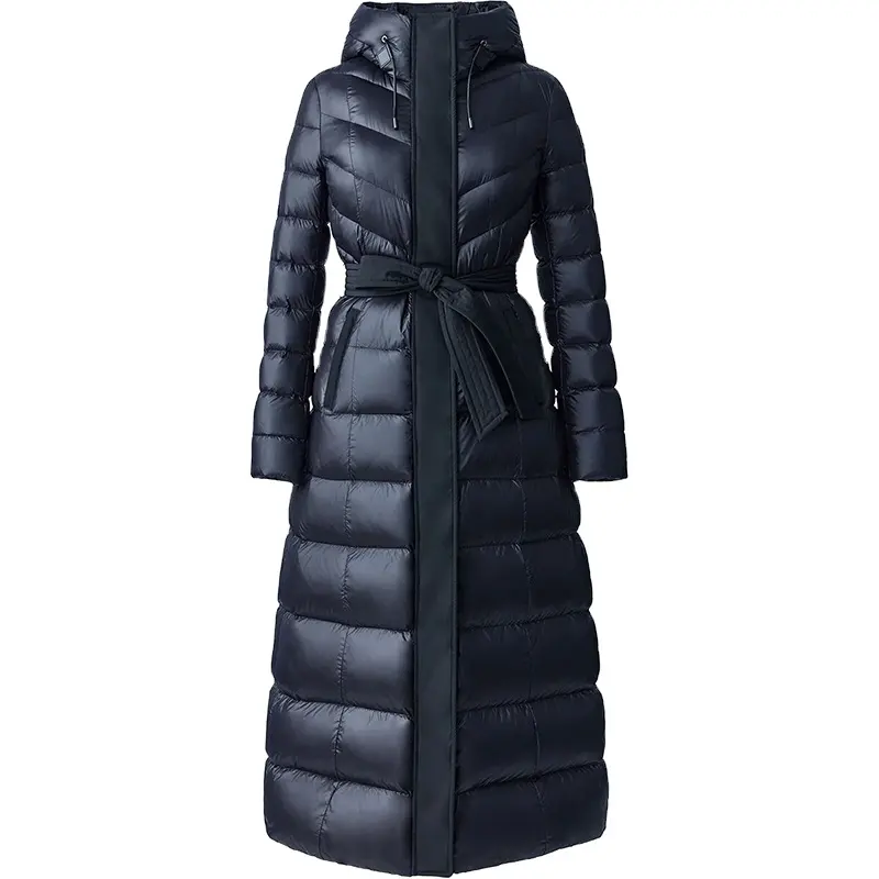 Puffer Jacket Classic Women Coats High Quality Fashion Women's Winter Ultra Lightweight Hooded Packable Long Down Casual Woven