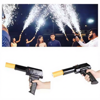 Système de tir à étincelle de feu d'artifice de fontaine de scène de fête d'allumage à main Machine de mariage pistolet à froid pyrotechnique Pyro Mini tireur de feu