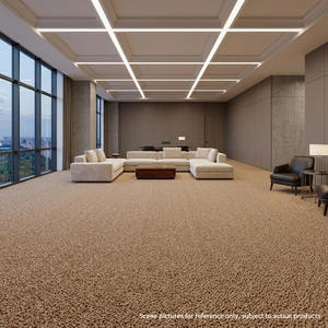 Moquette murale haut de gamme pour hôtel, moquette unie, tapis teint en fil, revêtement de sol commercial durable - Product Image 5