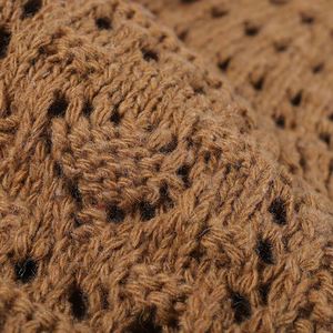 Crochet fait main creux 2025 Toque femmes été nouvelle mode voyage tricoté laine chapeau - Product Image 3