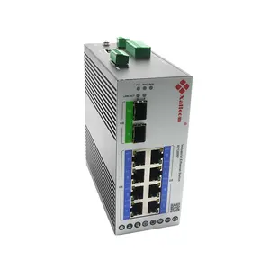 Snmp VLAN DC 48V L2 quản lý Gigabit công nghiệp Ethernet chuyển đổi