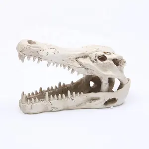 <span class=keywords><strong>Aquarium</strong></span> <span class=keywords><strong>Aquarium</strong></span> Landschapsarchitectuur Decoratieve Ornamenten Landschapsarchitectuur Krokodil Hars Schedel Reptielen Verbergt <span class=keywords><strong>Aquarium</strong></span> Decoratie - Product Image 1
