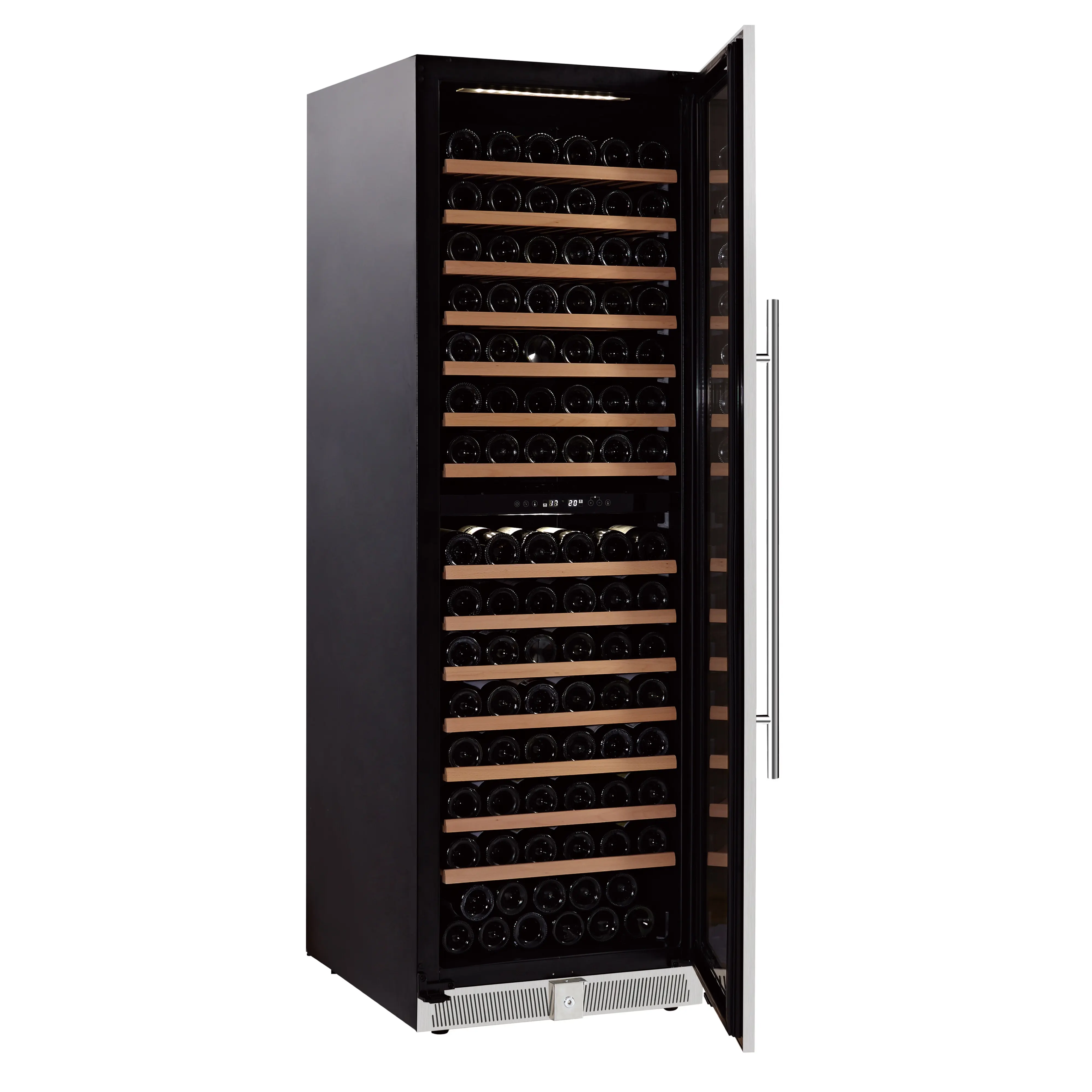 High高性能Bodega Compressor Cooler / Fridge / Used Wine Refrigerator 303ボトルデュアルゾーン