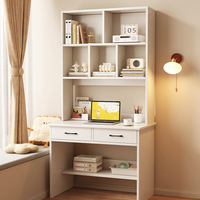 Bureau d'Étude pour Étudiant à Domicile, Bureau d'Ordinateur pour Petit Appartement, Chambre à Coucher