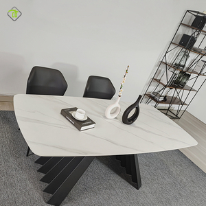 <span class=keywords><strong>Tavolo</strong></span> da pranzo di lusso Set <span class=keywords><strong>6</strong></span> <span class=keywords><strong>posti</strong></span> per la sala da pranzo mobili in stile moderno tavoli da pranzo con sedie - Product Image 4