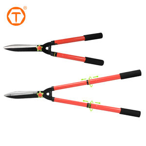 Ciseaux de coupe de plantes à long manche extensibles Ciseaux de haie télescopiques de jardin pour tailler la forme - Product Image 1