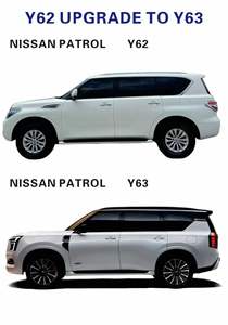 Kit de Carrocería para Patrol Y62 2010-2021 Y63 2025: Faros Delanteros, Faros Traseros, Parachoques, Rejilla, Guardabarros, Faros Antiniebla, Puertas - Product Image 4