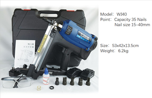 Pistolet à clous sans fil de haute qualité, <span class=keywords><strong>outil</strong></span> électrique alimenté par une batterie 21V, kit de pistolet à clous électrique pour le travail du bois - Product Image 6