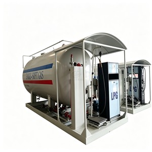 Estación móvil de llenado de cilindros de GLP de 5 toneladas y 10000 litros, montada sobre plataforma, mini planta móvil de llenado de GLP. - Product Image 1