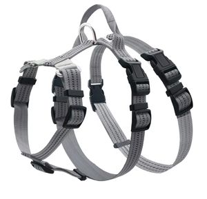 Qualité 2024 Réfléchissant Double <span class=keywords><strong>H</strong></span>-Style No-Pull Chien Harnais <span class=keywords><strong>Long</strong></span> <span class=keywords><strong>Gilet</strong></span> Réglable pour Grands Chiens Escape-Proof <span class=keywords><strong>et</strong></span> Harnais de Formation - Product Image 3