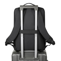 Sac à dos pour ordinateur portable professionnel de grande capacité avec logo personnalisé Accessoire d'ordinateur de bureau à la mode Fermeture à glissière en polyester Oxford étanche