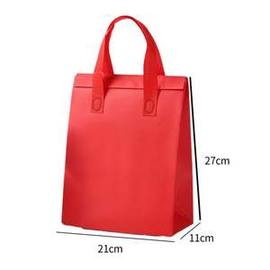 Bolsa Térmica Reutilizable para Entrega de Alimentos con Logotipo Personalizado, Bolsa de Transporte a Prueba de Fugas, Bolsa de Entrega Ecológica al por Mayor - Product Image 2