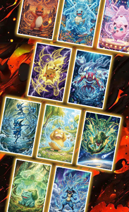 การ์ดสะสมโปเกมอน ยี่ห้อ YQ Wholesale รุ่น Shikishi Fan Art กระดาษพรีเมียม อนิเมะญี่ปุ่นน่ารัก หายาก แบบสุ่ม - Product Image 6