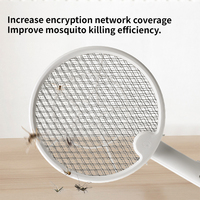 Lampe anti-moustiques électronique télescopique pliable écologique pour mouches, fourmis, chauves-souris - Utilisation intelligente en intérieur 20-50 m² Alimentée par batterie