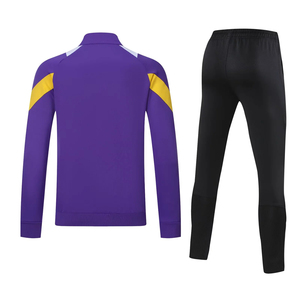 <span class=keywords><strong>Tute</strong></span> da <span class=keywords><strong>Calcio</strong></span> Gialle da Uomo Nuova Collezione 2026 in Poliestere con Zip Intera e Tasche, Personalizzabili con Logo e Nome della <span class=keywords><strong>Squadra</strong></span> - Product Image 6