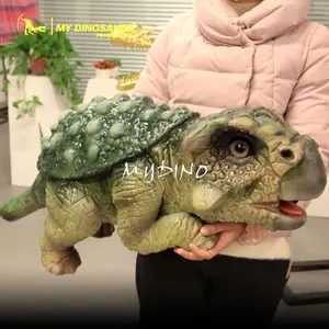 My Dino HP055 Foam Puppet Shows Puppet Dinosaur Ankylosaurus