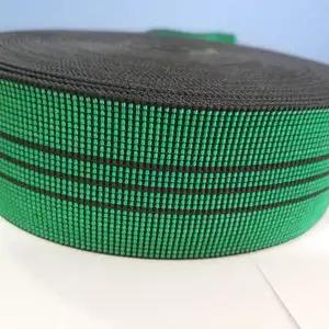 Polypropylene Polyester Customized 50MM Sofa Cord Strap Band Furniture Repair Upholstery Belt Elastic Sofa Webbing