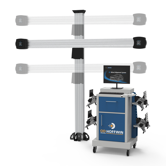 OD-HOFFWIN S3017 Laser Alignment Adjusting Auto Tracking Aligner 3d Camera 3d Wheel Alignment Machine
