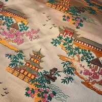 Vente directe usine – Tissu 100 % pure soie avec motif brocart urbain – Vente en gros de tissu de soie tissé chinois traditionnel de luxe