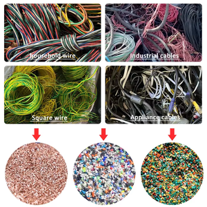 Mesin ACCE Granulator kabel tembaga mesin daur ulang pemisah plastik tembaga kawat bekas listrik S50 mesin besar - Product Image 2