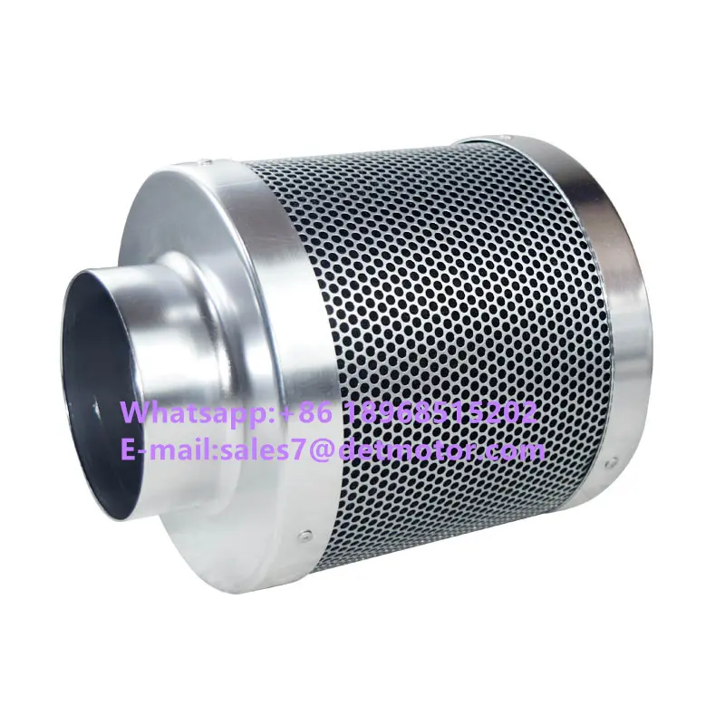 Plaque d'acier à trou rond interne et externe personnalisée, filtre à air domestique pour l'élimination des odeurs et des odeurs