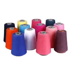 Factory suppliers recycled 50% Cotton 50% Polyester raw white recycle yarn